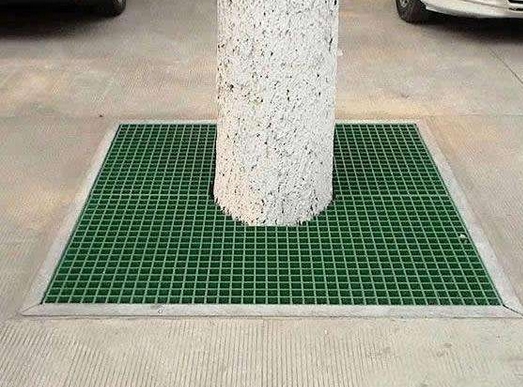 玻璃钢树篦子是如何安装的  -市政绿化树池